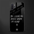 no looking back glass case for samsung galaxy note 10 plus image