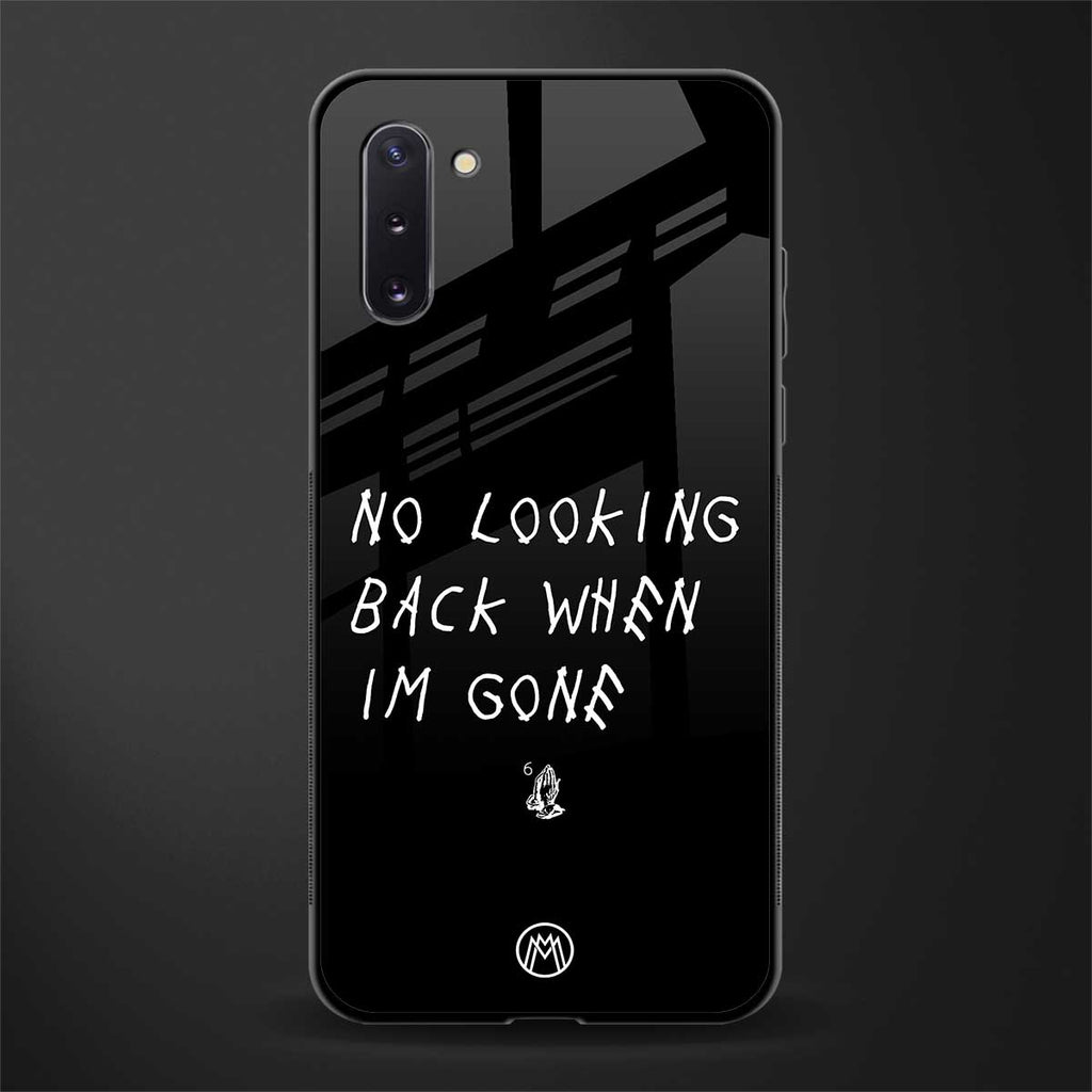 no looking back glass case for samsung galaxy note 10 image