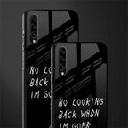 no looking back glass case for samsung galaxy a70 image-2
