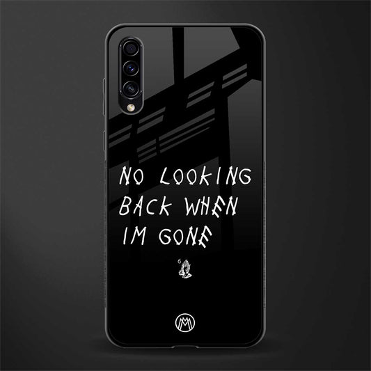 no looking back glass case for samsung galaxy a70 image