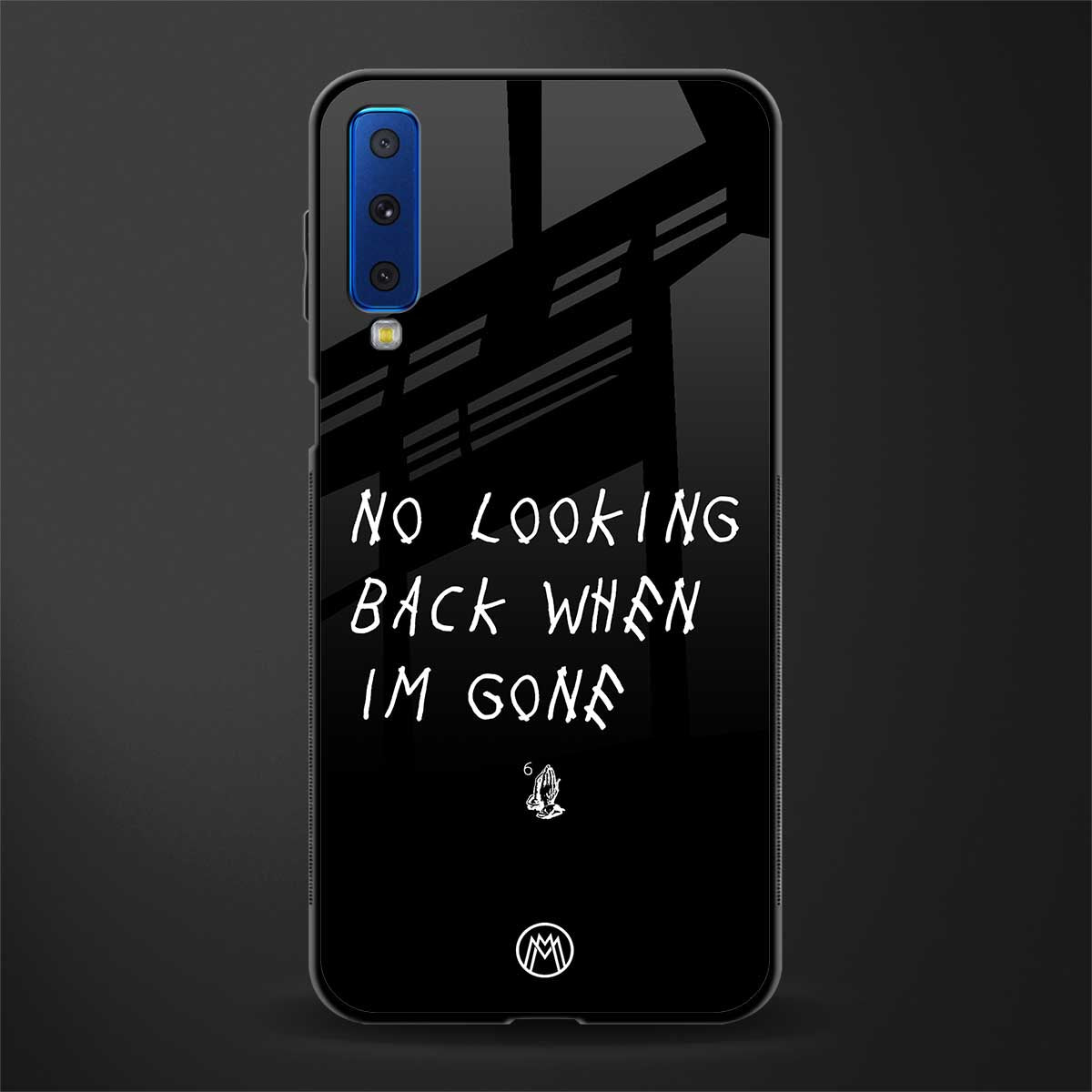 no looking back glass case for samsung galaxy a7 2018 image