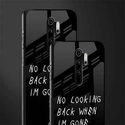 no looking back glass case for redmi note 8 pro image-2
