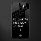 no looking back glass case for redmi note 8 pro image