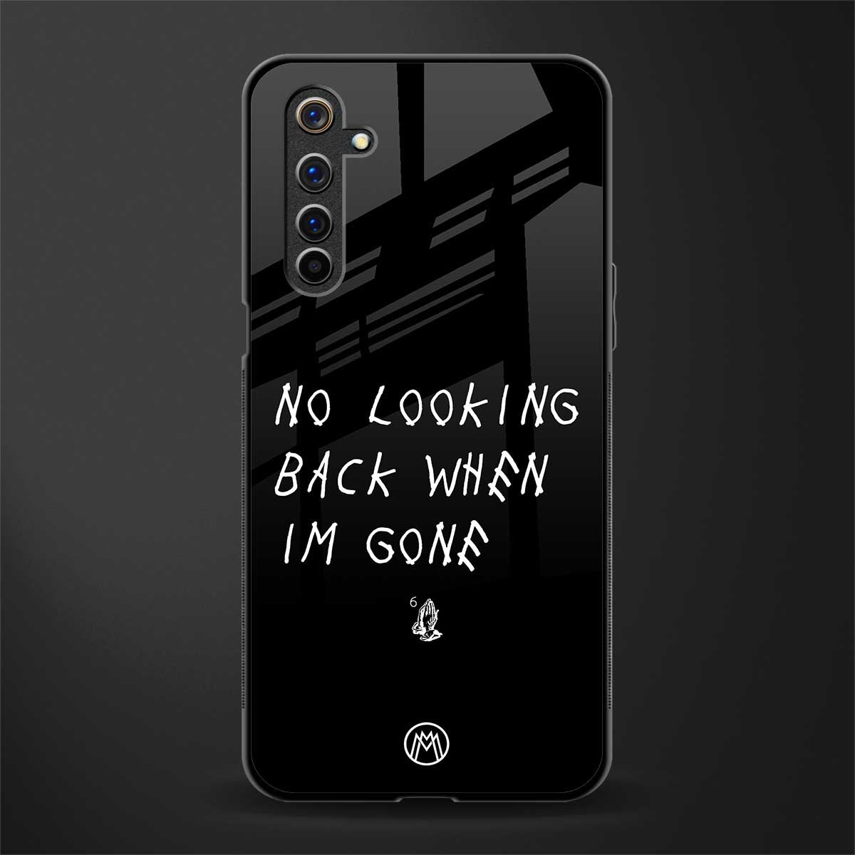 no looking back glass case for realme 6 image