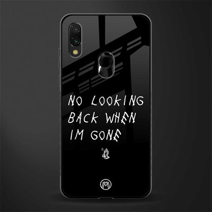 no looking back glass case for redmi note 7 image