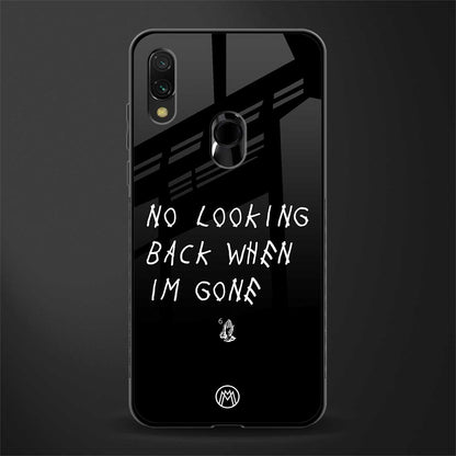 no looking back glass case for redmi y3 image