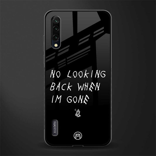 no looking back glass case for mi a3 redmi a3 image