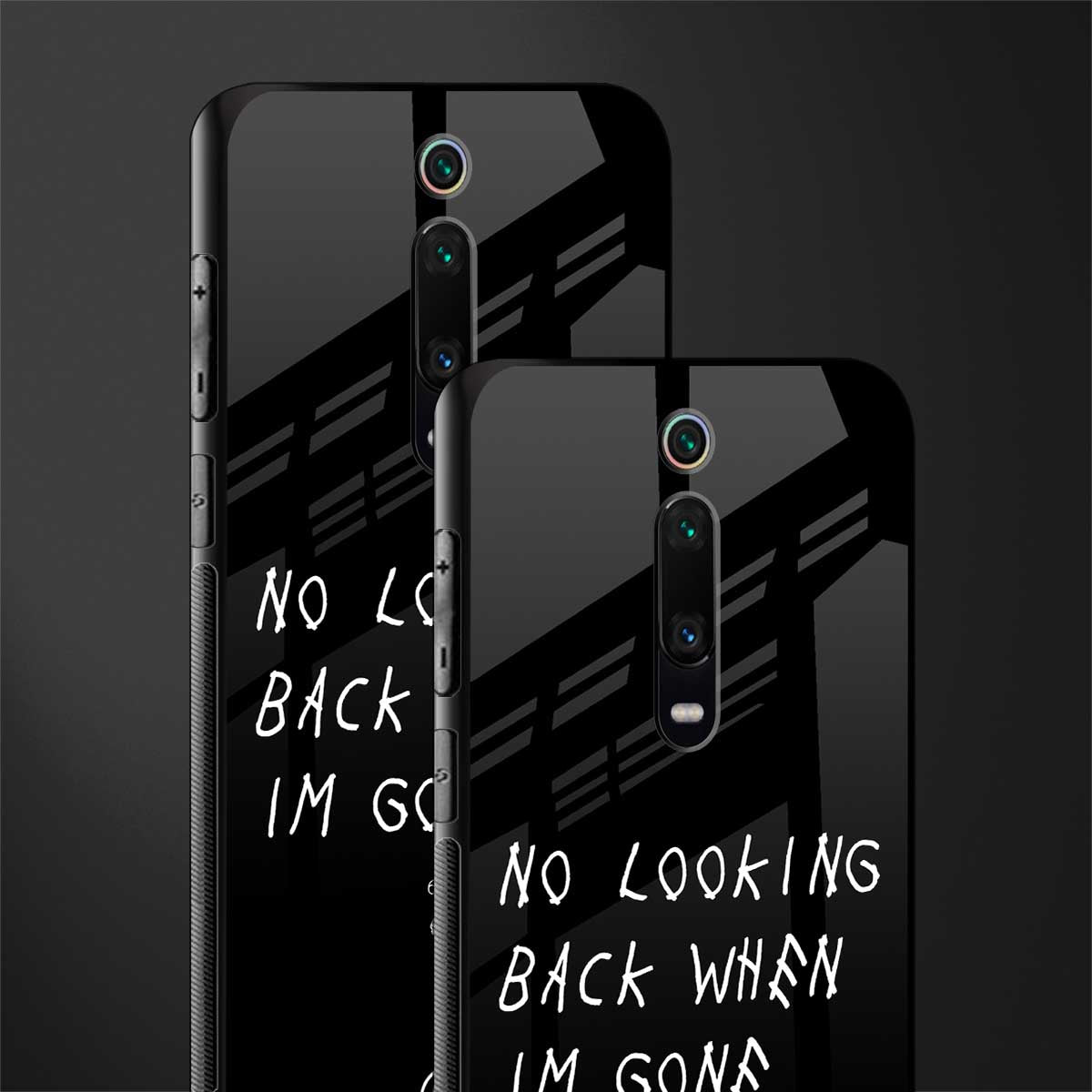 no looking back glass case for redmi k20 pro image-2