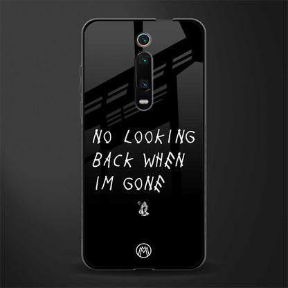 no looking back glass case for redmi k20 image