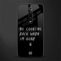 no looking back glass case for redmi k20 pro image