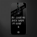 no looking back glass case for redmi k20 pro image