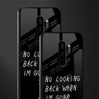no looking back glass case for samsung galaxy s9 plus image-2