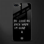 no looking back glass case for realme c1 image