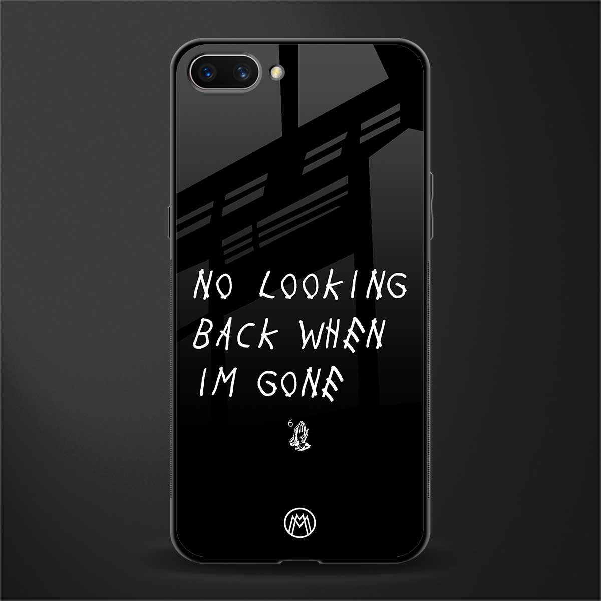 no looking back glass case for realme c1 image