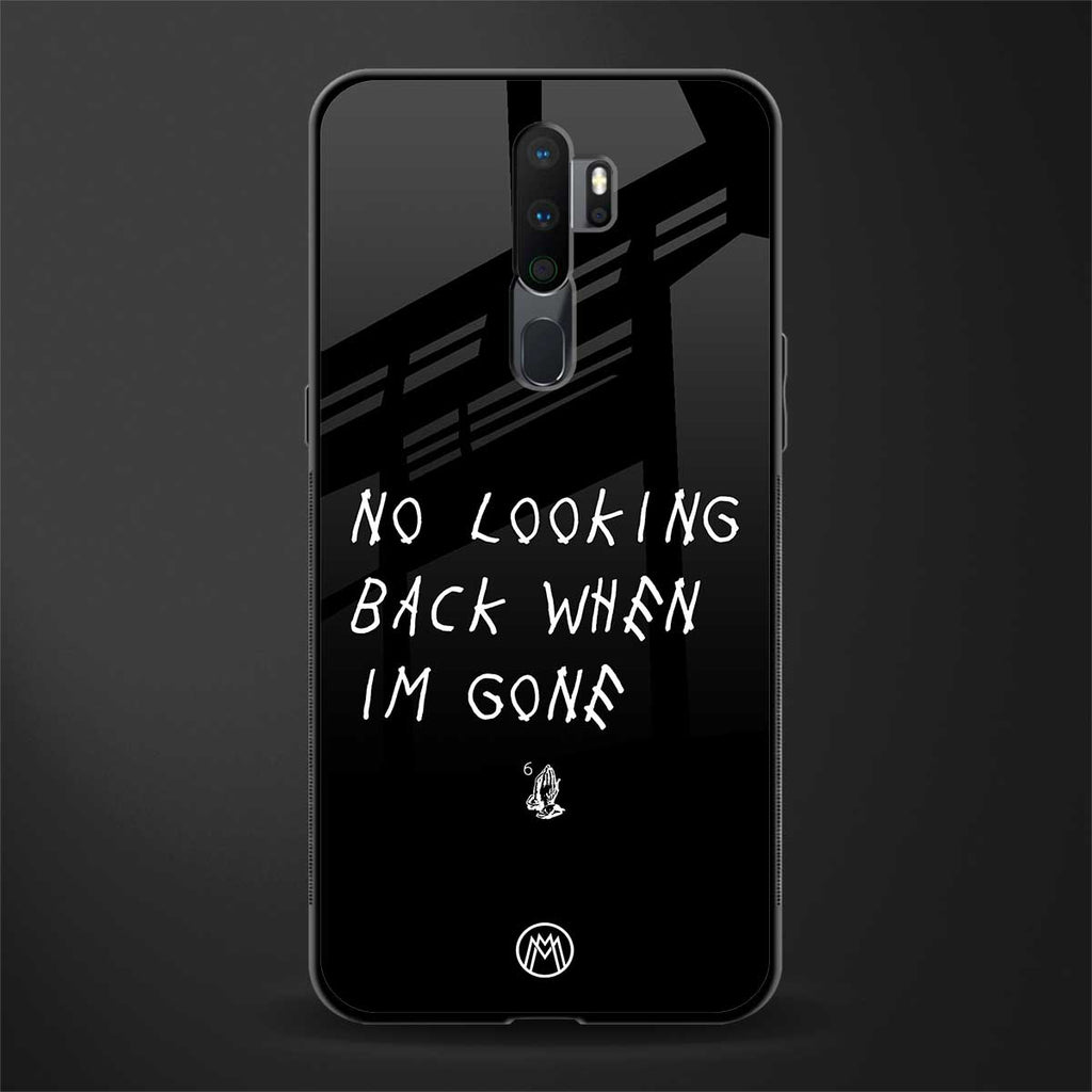 no looking back glass case for oppo a5 2020 image