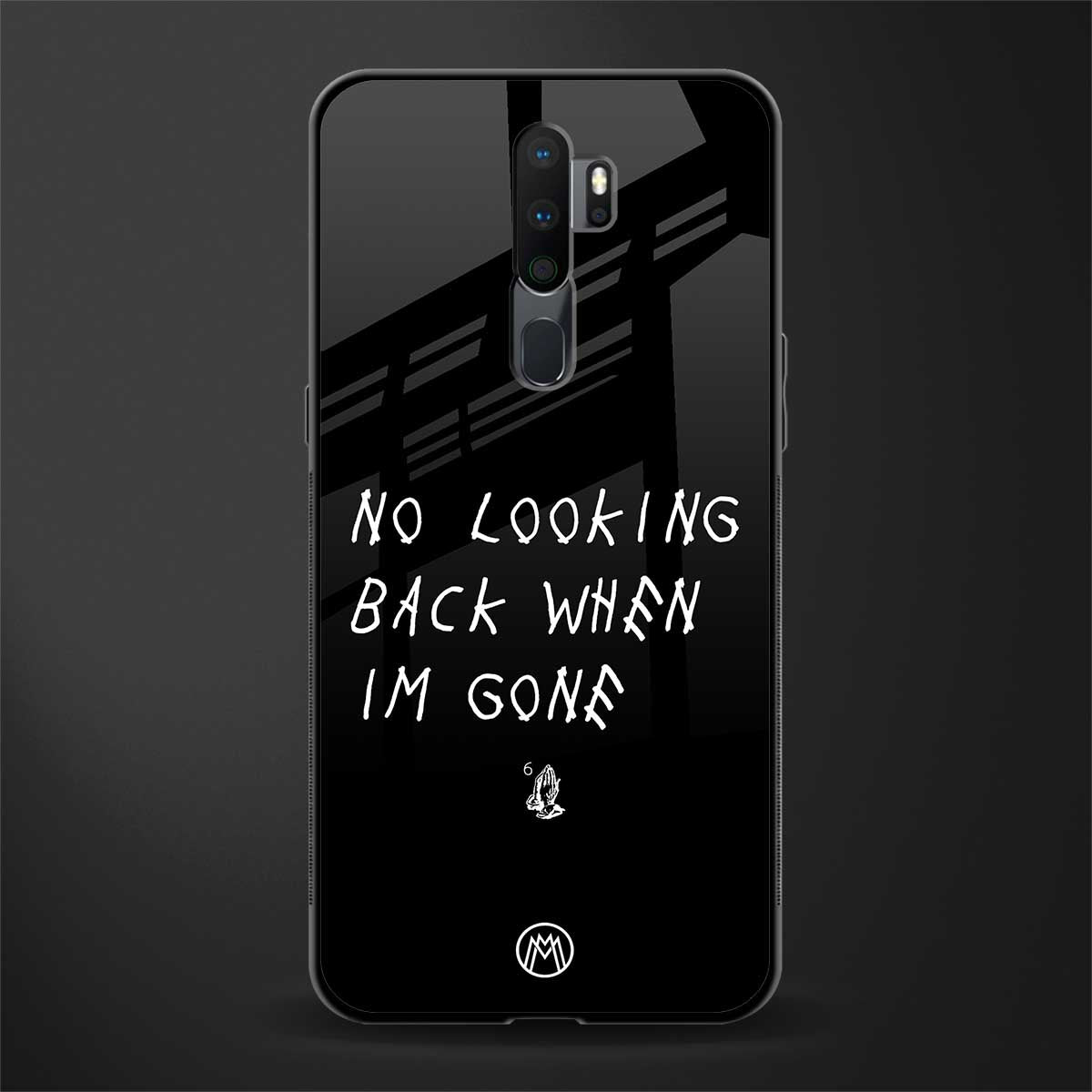 no looking back glass case for oppo a5 2020 image