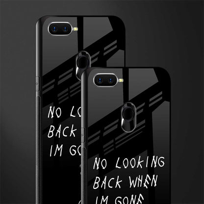 no looking back glass case for oppo a5s image-2