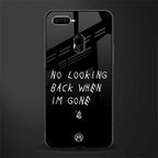 no looking back glass case for oppo a7 image