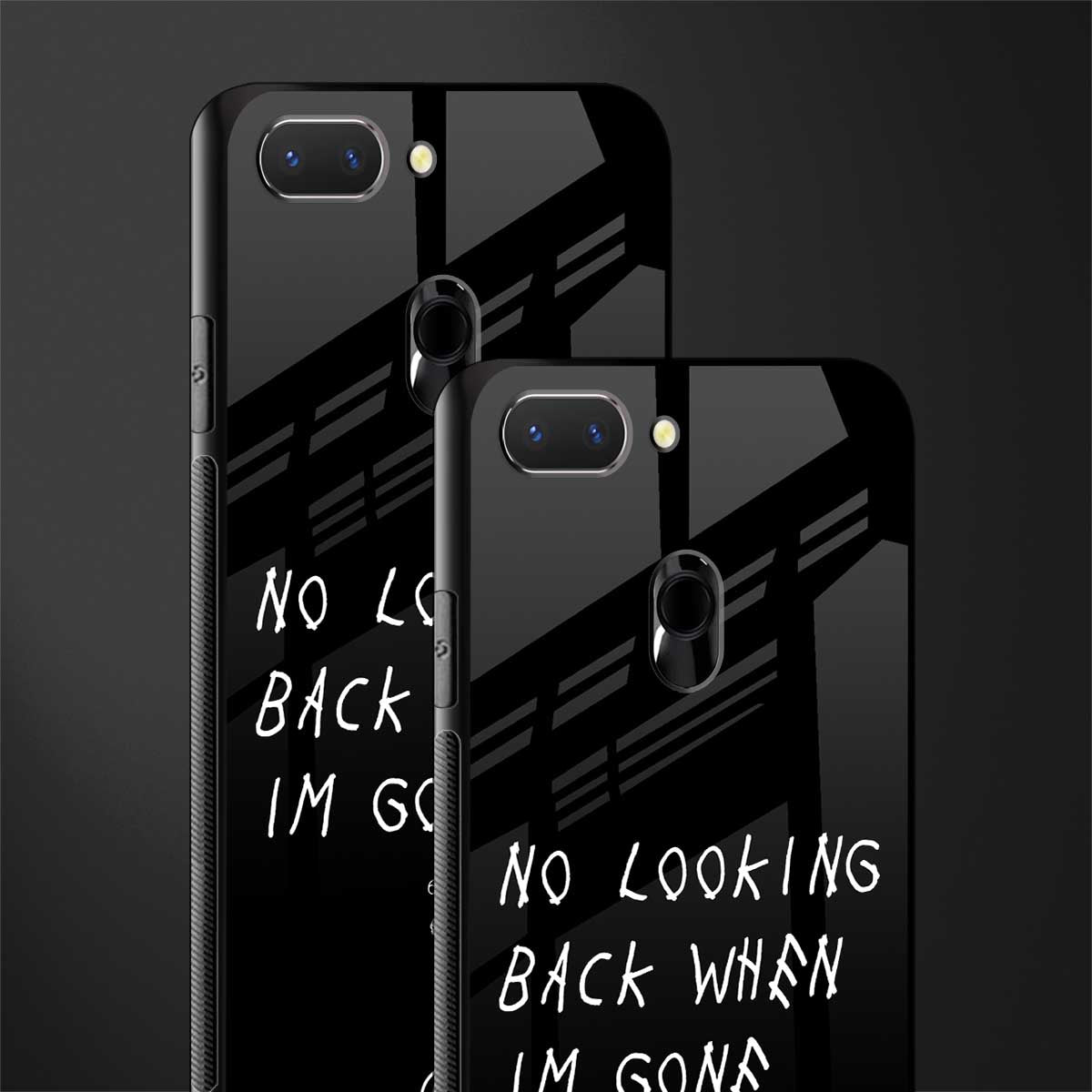 no looking back glass case for oppo a5 image-2