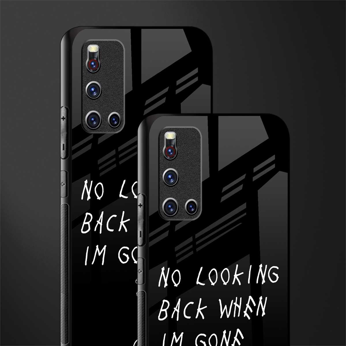 no looking back glass case for vivo v19 image-2