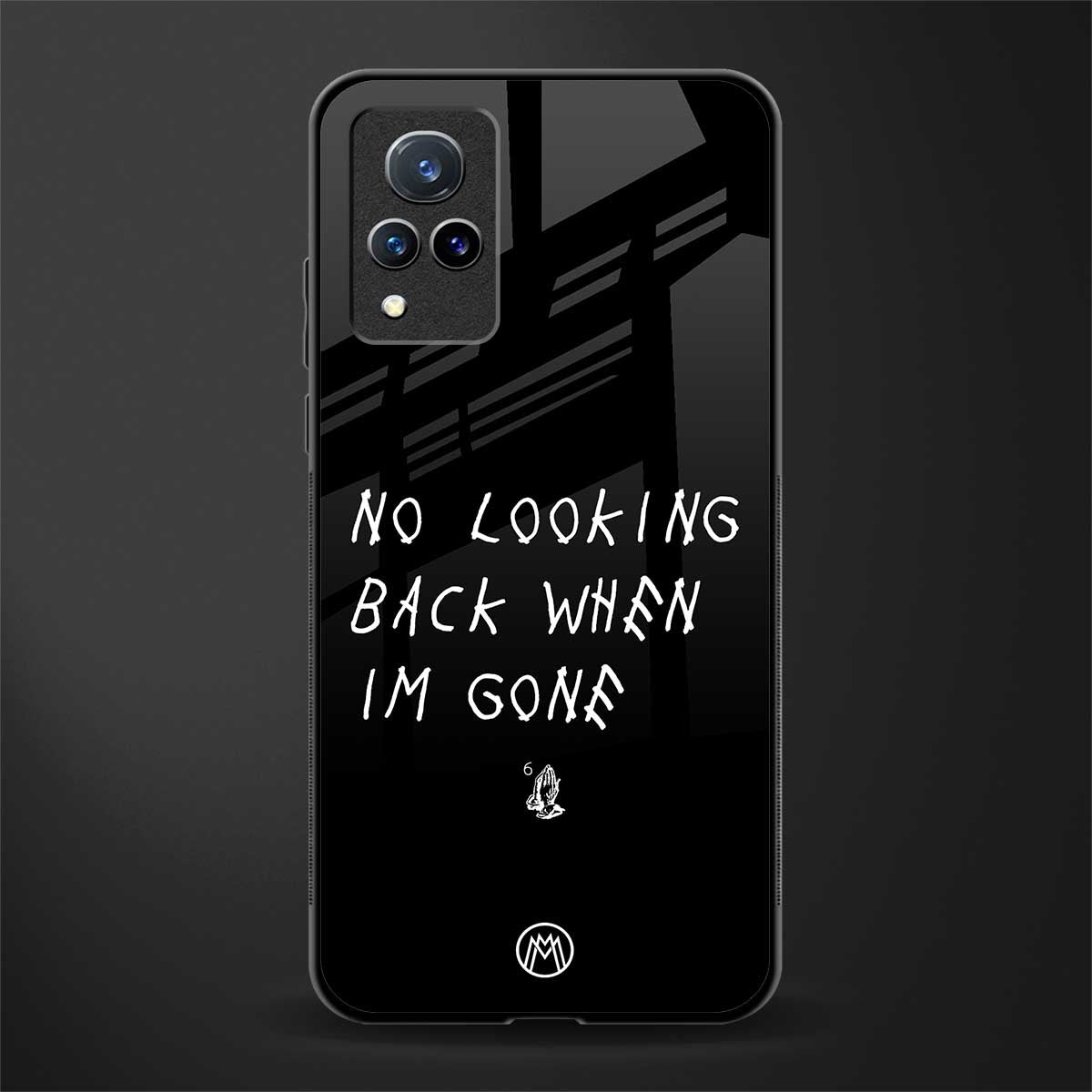 no looking back glass case for vivo v21 5g image