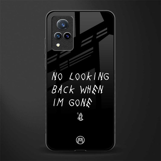 no looking back glass case for vivo v21 5g image