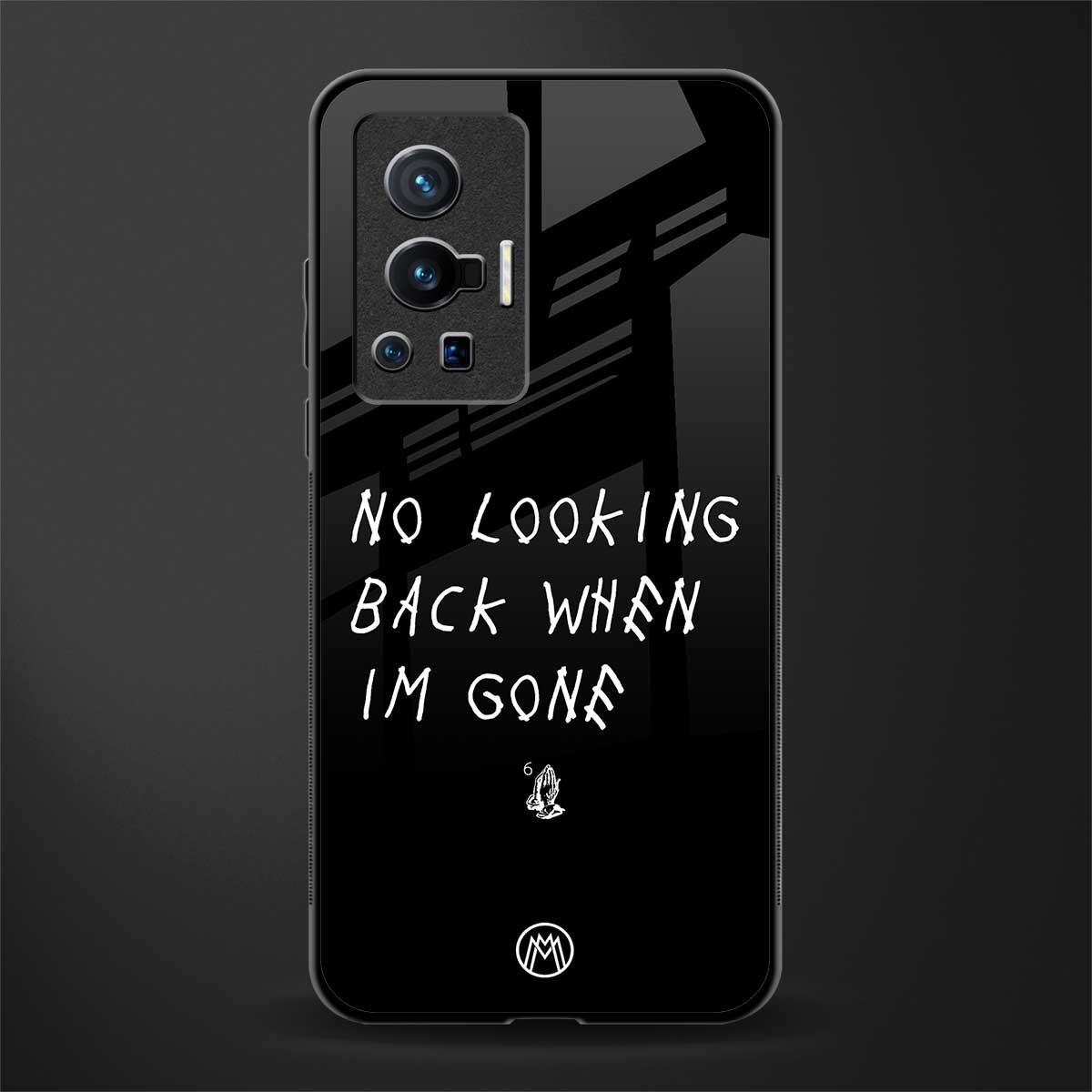 no looking back glass case for vivo x70 pro image