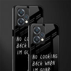 no looking back back phone cover | glass case for realme 9 pro 5g
