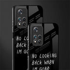 no looking back glass case for xiaomi 11i 5g image-2