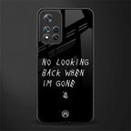 no looking back glass case for poco m4 pro 5g image