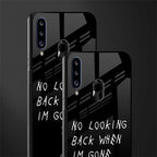 no looking back glass case for samsung galaxy a20s image-2