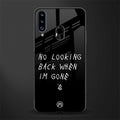 no looking back glass case for samsung galaxy a20s image