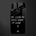no looking back glass case for samsung galaxy a20s image
