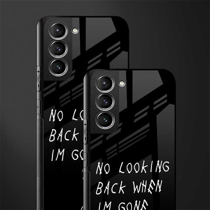 no looking back glass case for samsung galaxy s21 plus image-2