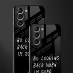 no looking back glass case for samsung galaxy s22 plus 5g image-2