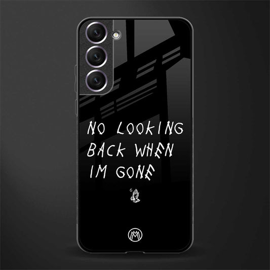 no looking back glass case for samsung galaxy s21 image