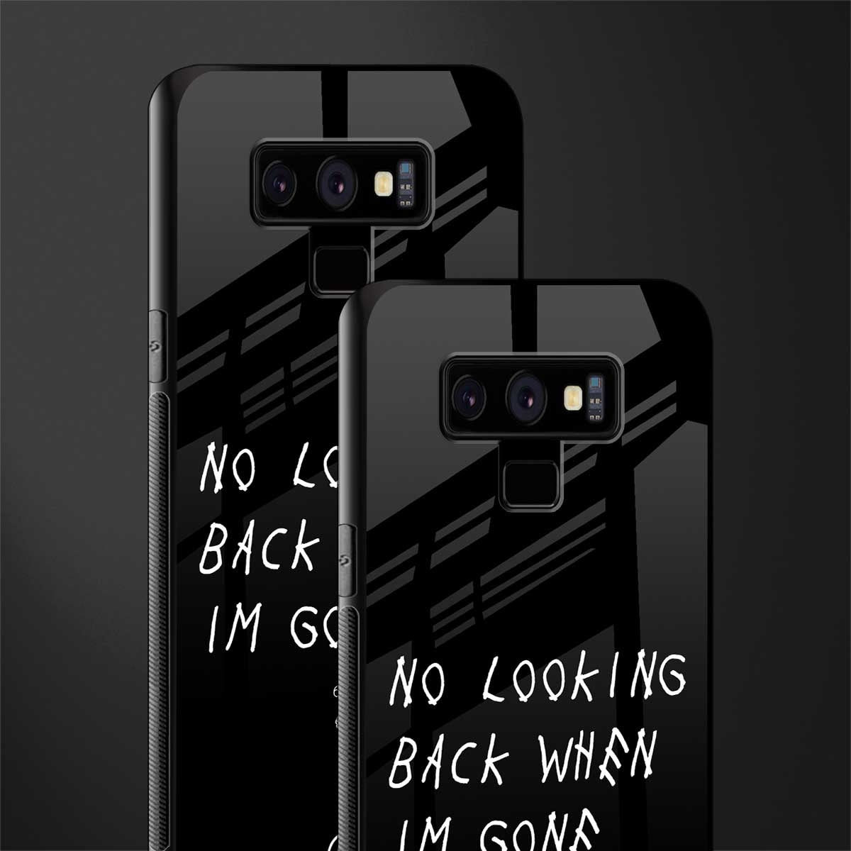 no looking back glass case for samsung galaxy note 9 image-2