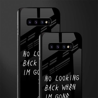 no looking back glass case for samsung galaxy s10 plus image-2