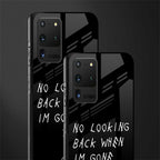 no looking back glass case for samsung galaxy s20 ultra image-2