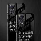 no looking back glass case for redmi note 11s image-2