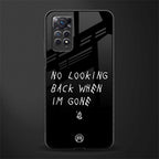 no looking back glass case for redmi note 11s image