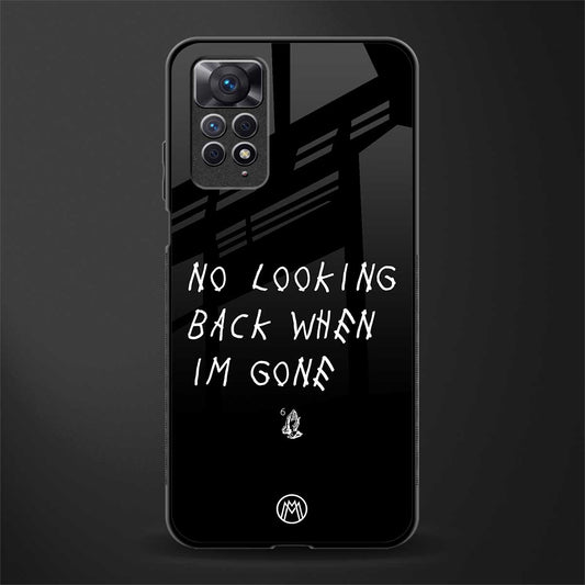 no looking back glass case for redmi note 11 image
