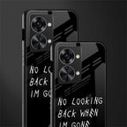 no looking back glass case for phone case | glass case for oneplus nord 2t 5g
