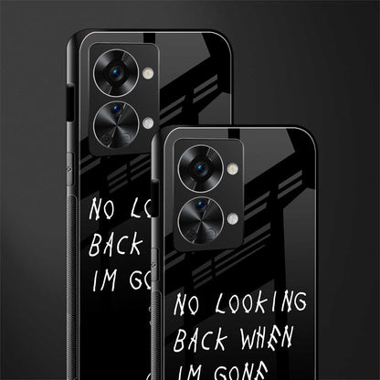 no looking back glass case for phone case | glass case for oneplus nord 2t 5g