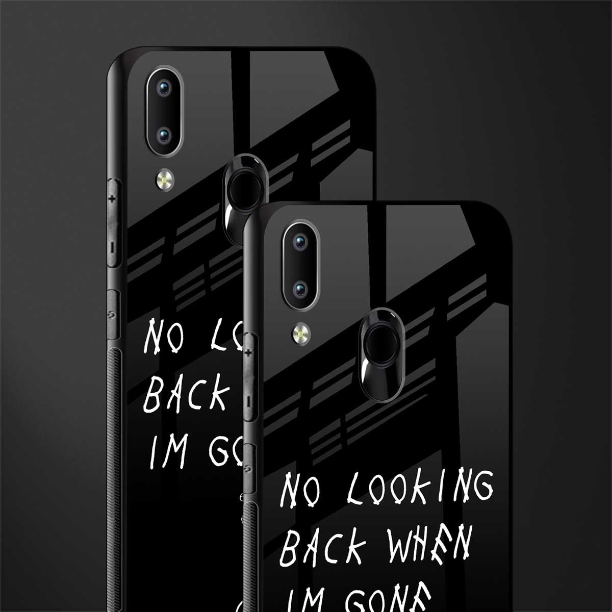 no looking back glass case for vivo y91 image-2