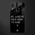 no looking back glass case for vivo y95 image