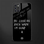 no looking back glass case for samsung galaxy a21s image