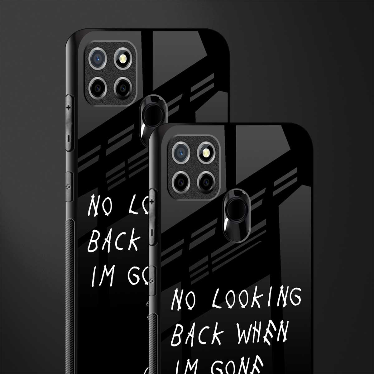 no looking back glass case for realme narzo 30a image-2