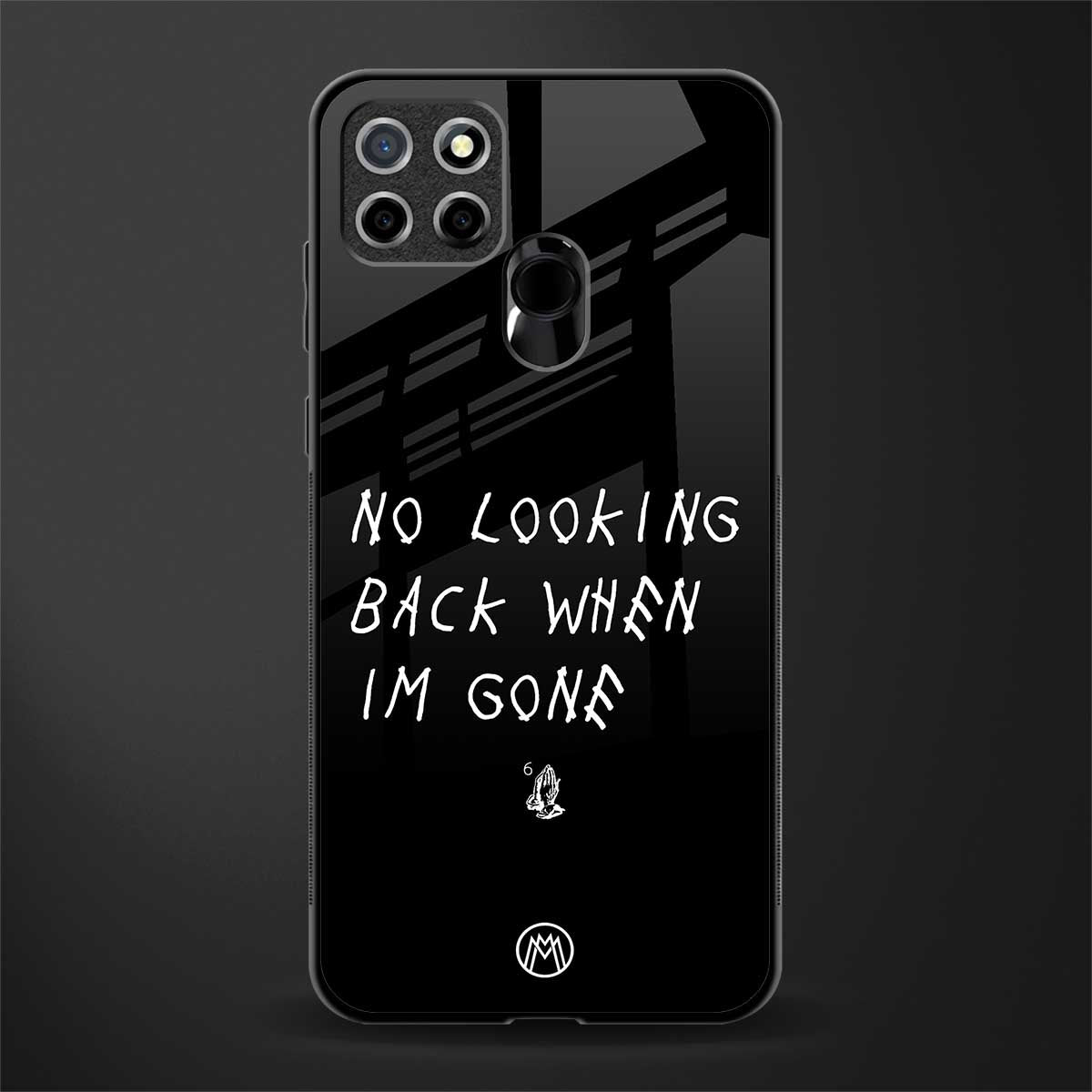 no looking back glass case for realme narzo 20 image
