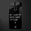 no looking back glass case for realme narzo 30a image